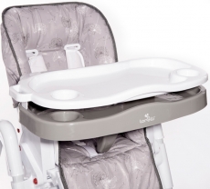 Дитячий стільчик для годування Lorelli Gusto Grey KOALAS